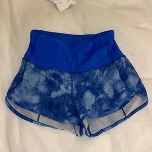 Blue Lulu lemon shorts